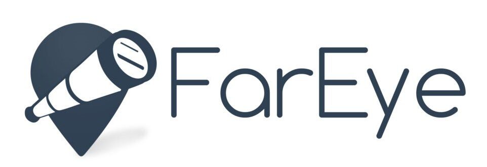 Fareye logo: logistics and delivery platform.